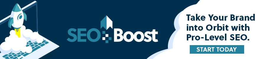 SEO Boost banner ad