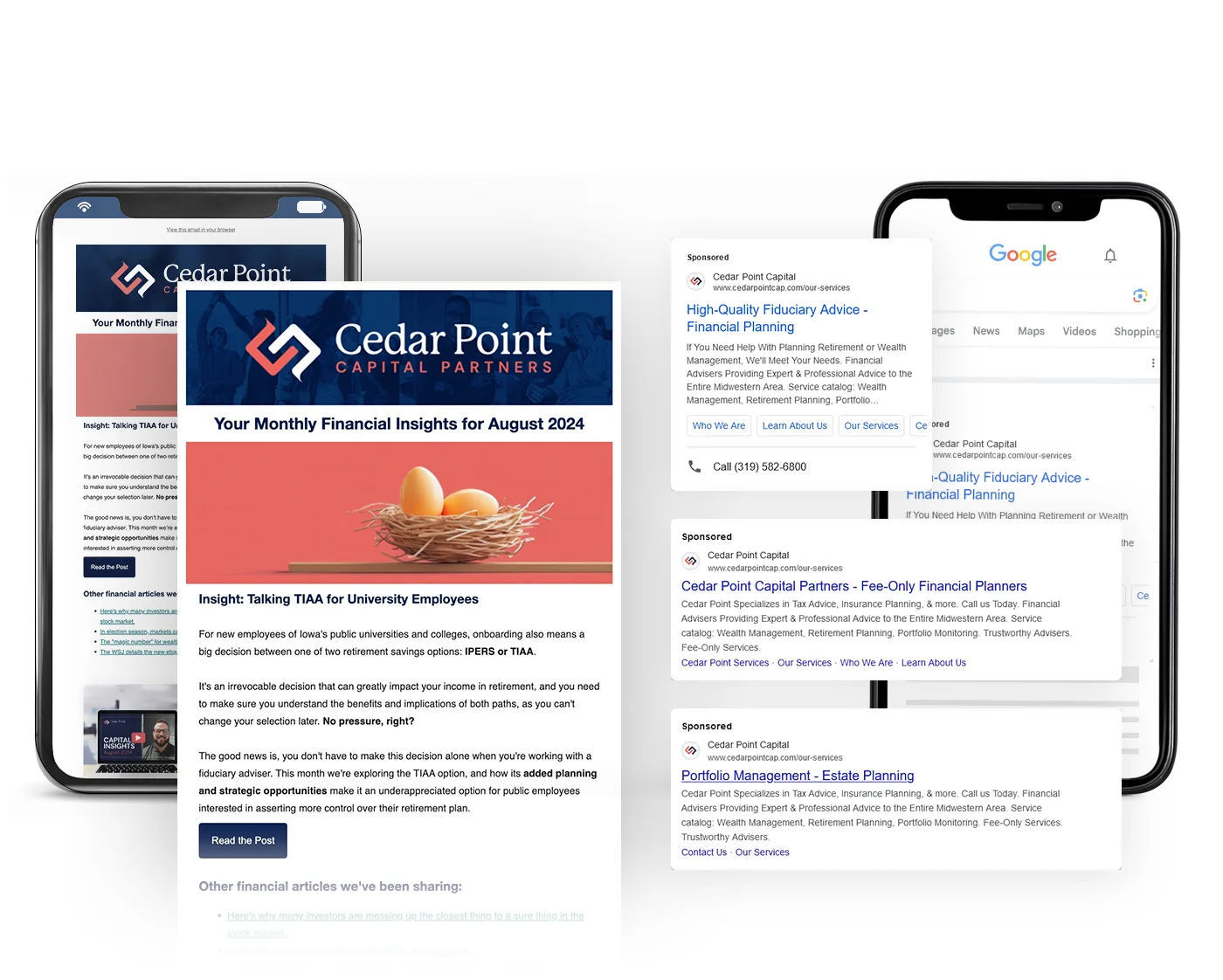 Cedar Point Capital Partners social ad examples